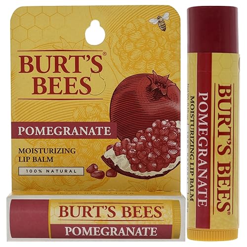 Burt's Bees Lip Balm, Pomegranate Oil, 0.15 oz