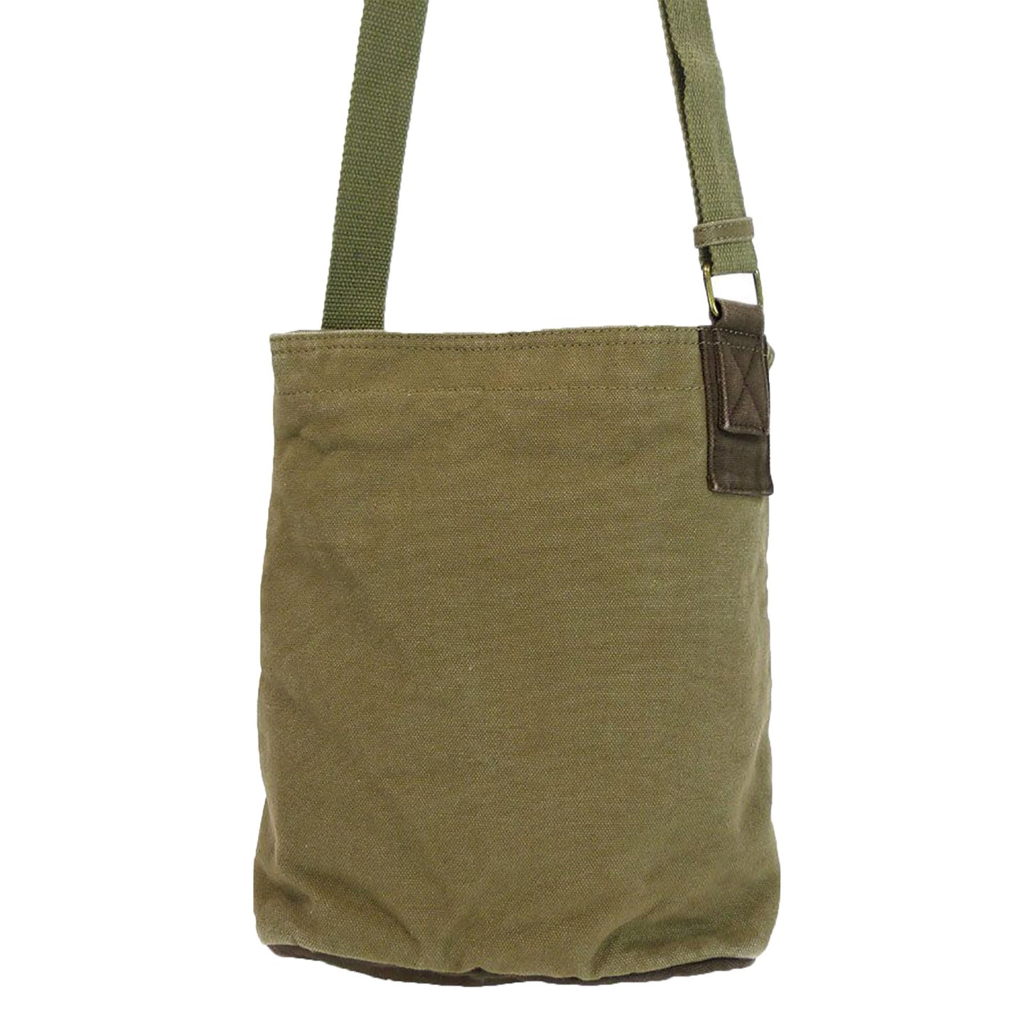 CHALA Patch Cross-Body Women Handbag, Olive Canvas Messenger Bag - Green Bird