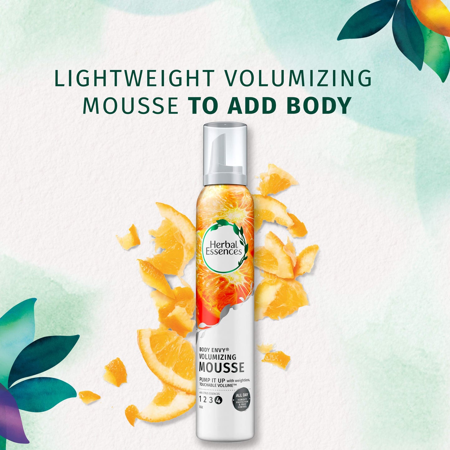 Herbal Essences Body Envy Volumizing Mousse 6.8 oz (Pack of 12)