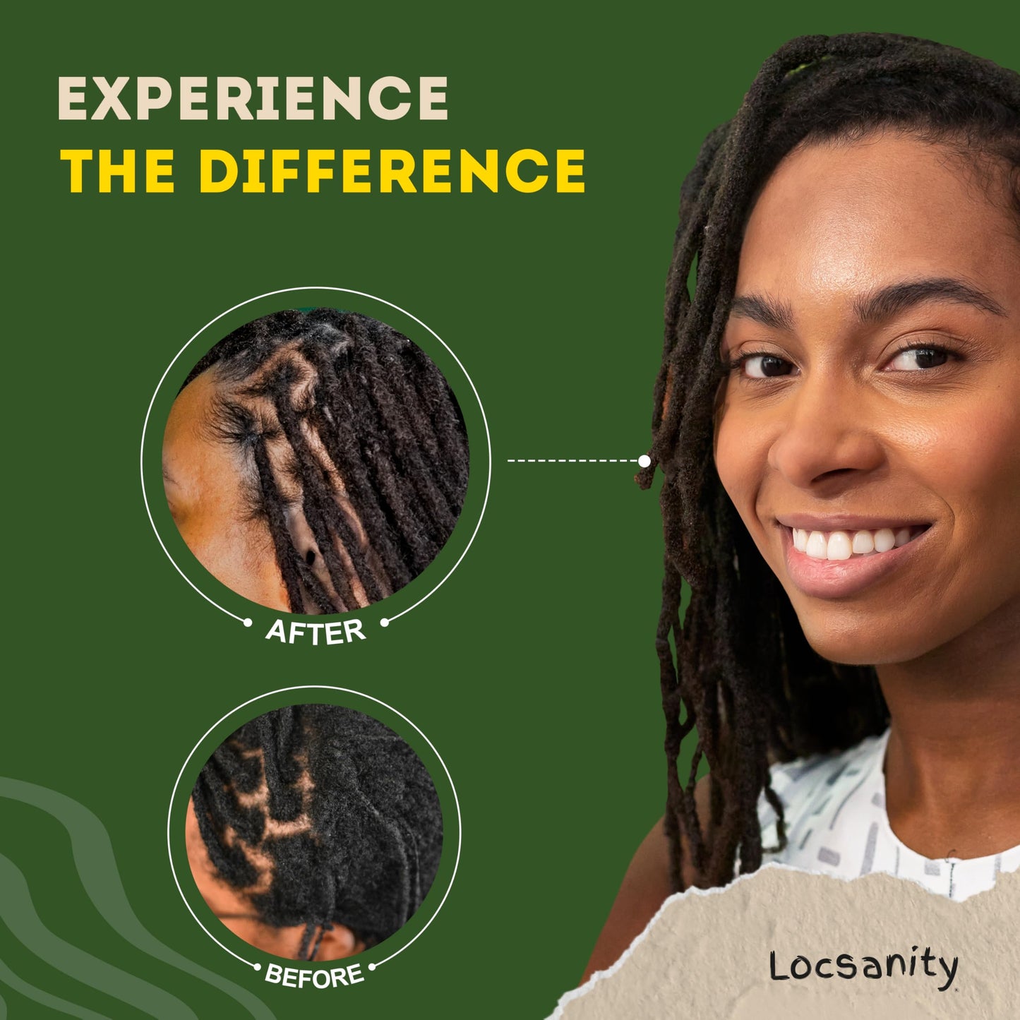 Locsanity Passion Fruit Conditioning and Styling Hair Gel - Braiding Gel for Dreadlocks, Twists and Sisterlocks, Loose Natural Hair, and All Types