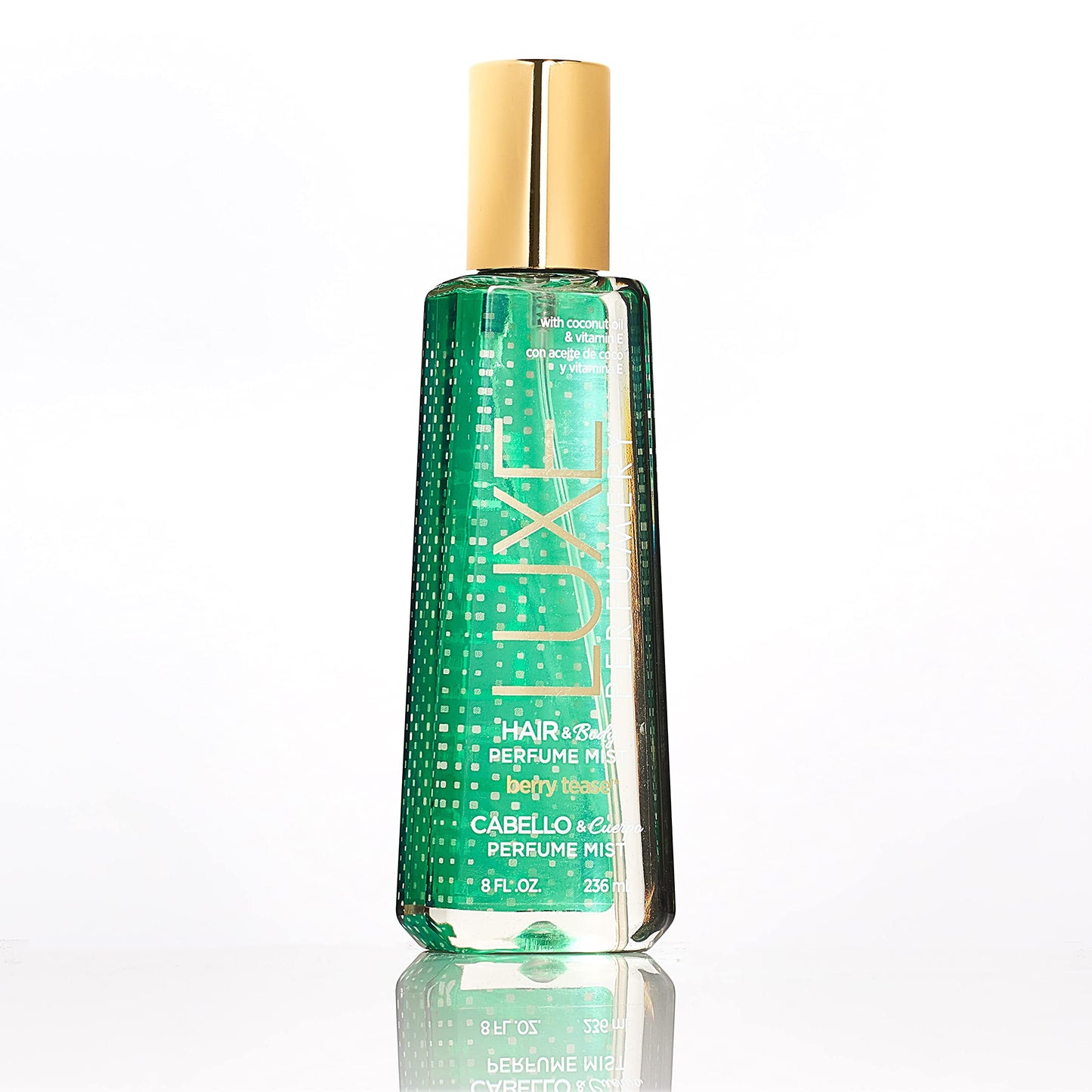 Luxe Perfumery Hair and Body Perfume Mist, Berry Tease, 236 ml (Pack of 1)
