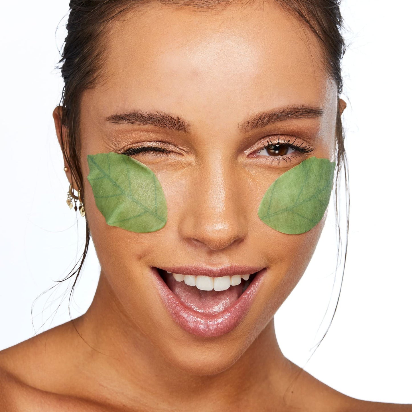 Pacifica Undereye Spot Serum Mask - Leave Pretty Anti-Puff Eye Patches with Vitamin C & Kelp, Hydrating Under-Eye Masks for Dark Circles & Puffiness