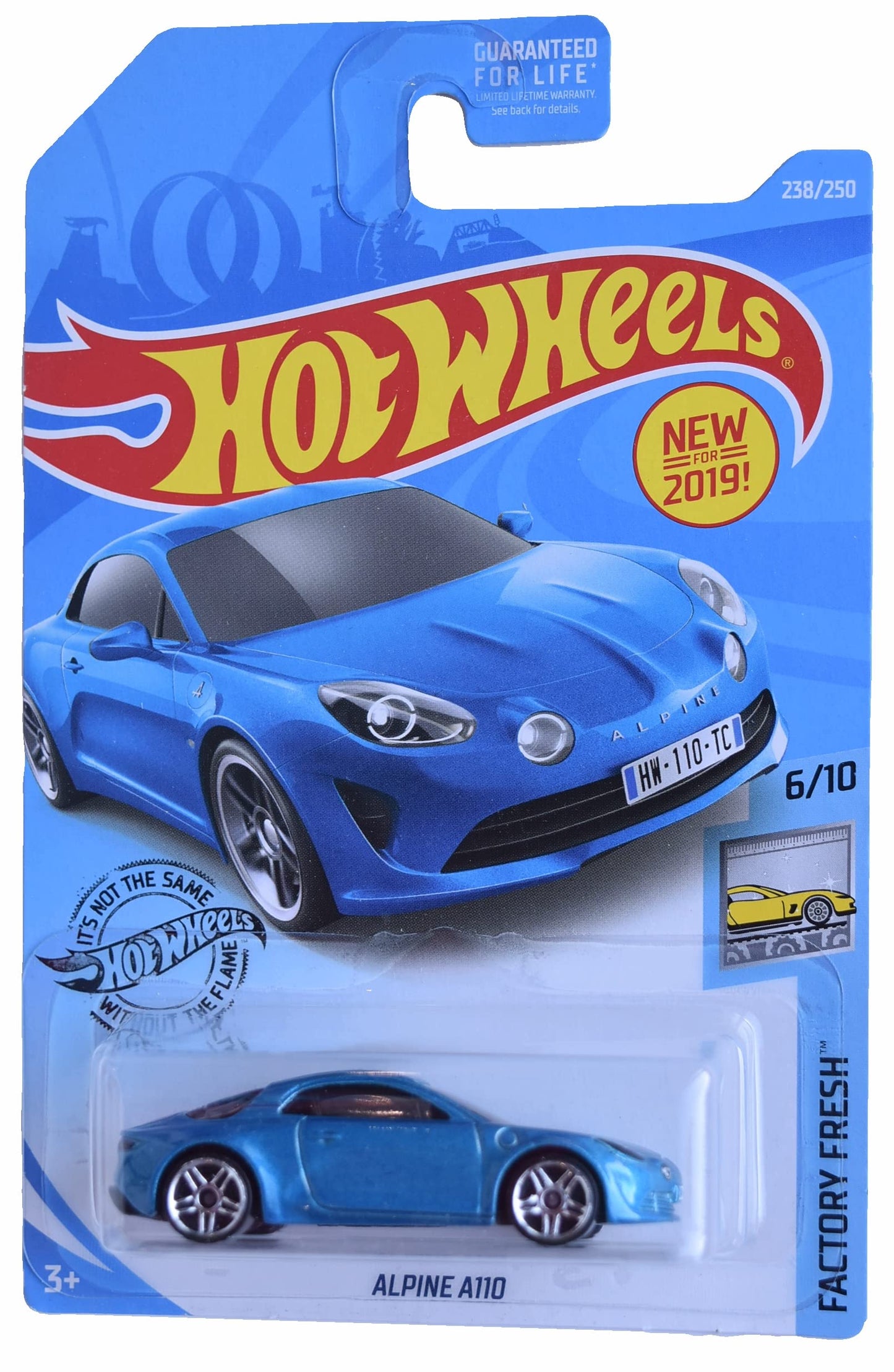 Hot Wheels Alpine A110, Factory Fresh 6/10