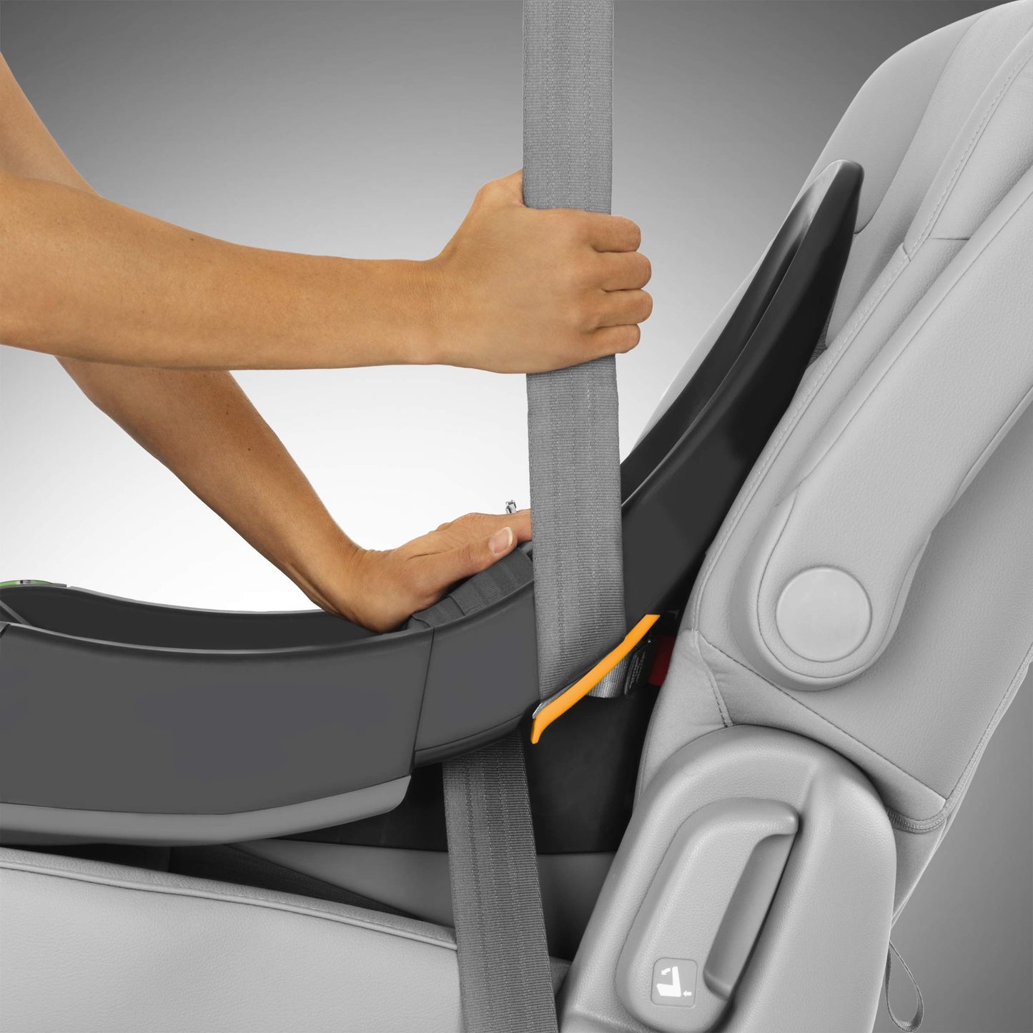 Chicco KeyFit 35 Infant Car Seat Base, Stay-in-Car Base for Second Vehicle, Compatible with Chicco KeyFit and KeyFit 30 Car Seats | Anthracite/Grey