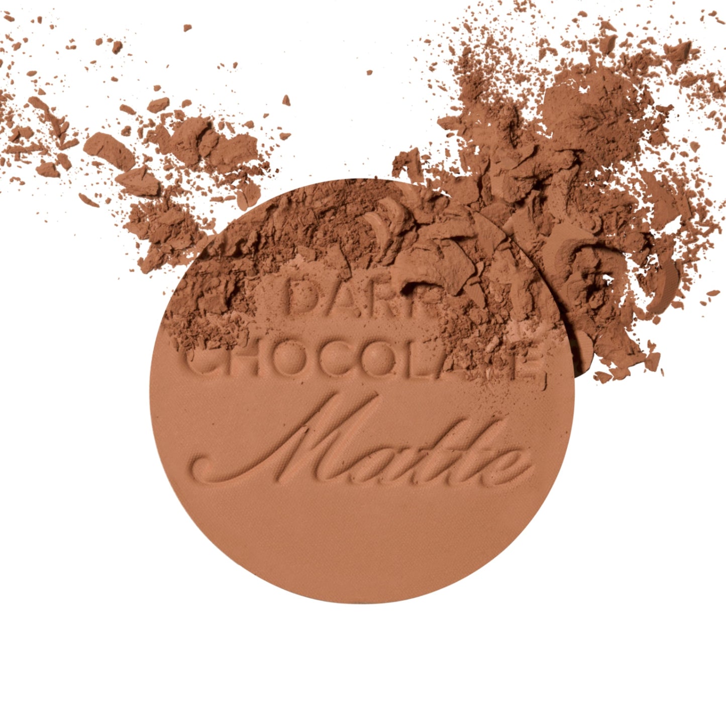 Too Faced Chocolate Soleil Matte Bronzer | Long Lasting + Cruelty Free with a Matte Finish, 0.28 Ounce, Dark Chocolate
