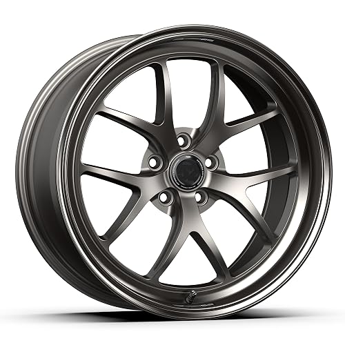 Sector RSR 19x9.5 5x112 40mm ET 66.56mm Center Bore Magnesium Grey w/ Gloss Lip