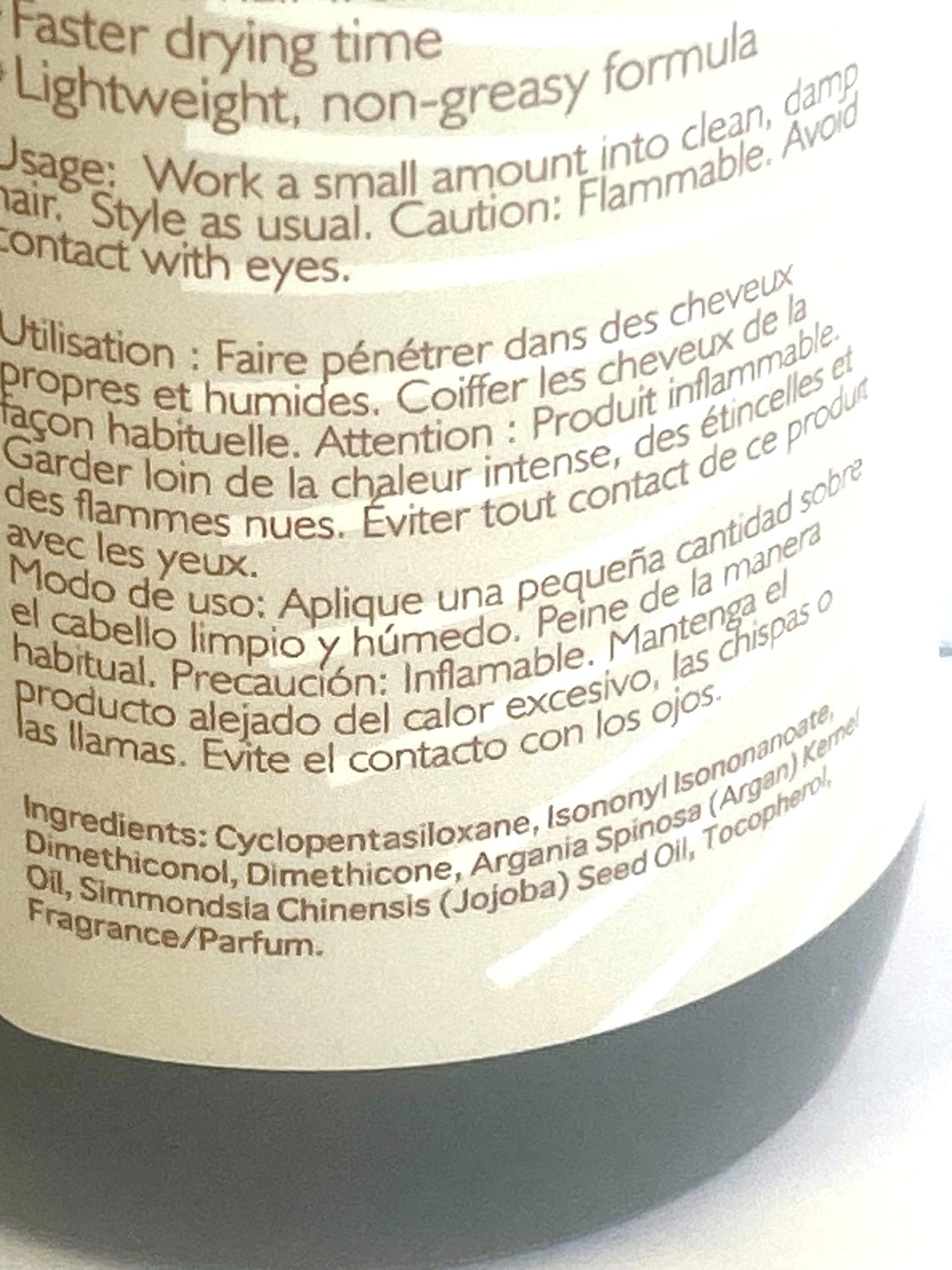 Holistix Lite Oil Treatment with Pure Argan Oil 4 oz