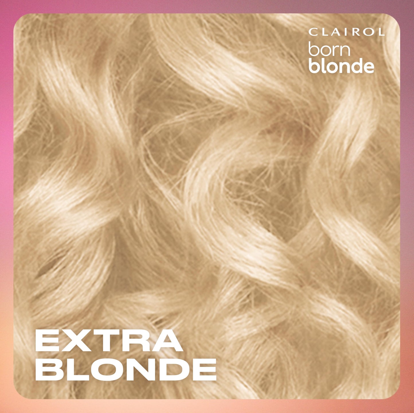Clairol Born Blonde Extra Blonde Bleach Kit, Complete Lightening System, Up to 6 Levels Lighter Hair Color, Pack of 1 - Packaging May Vary