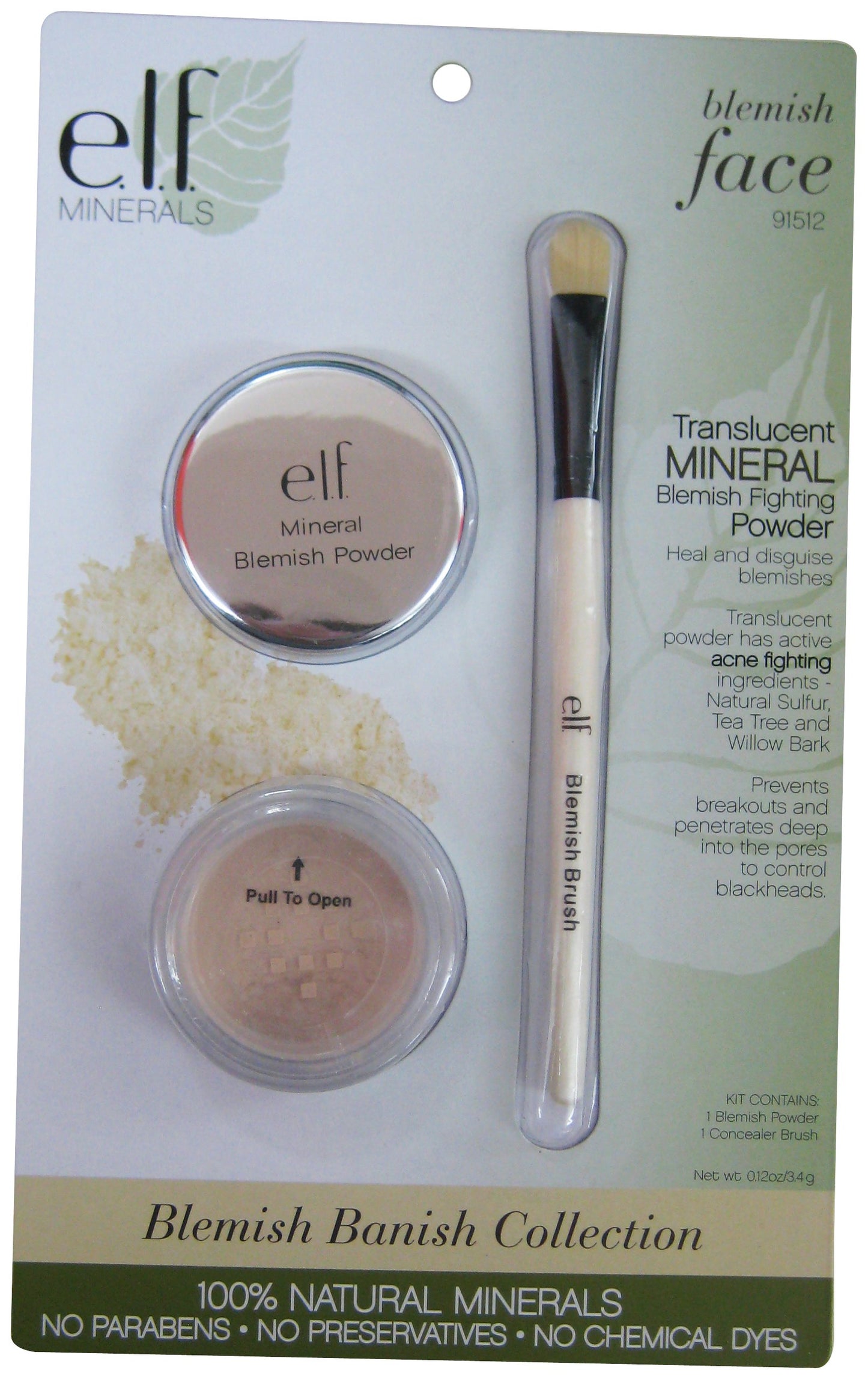 E.l.f. Mineral Foundation Blemish Edition, 4-Ounce (Pack of 2)
