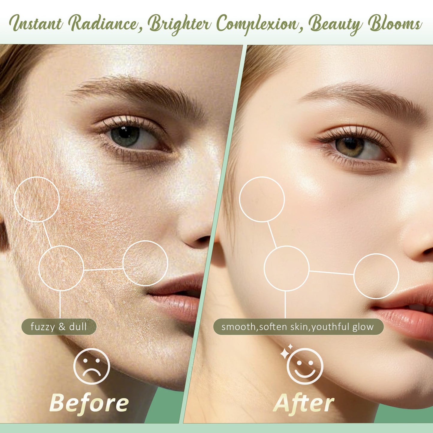 Galtxen Dermaplane Razor for Women Face Facial Hair Removal for Women,Green Beauty and Personal Care Galtxen