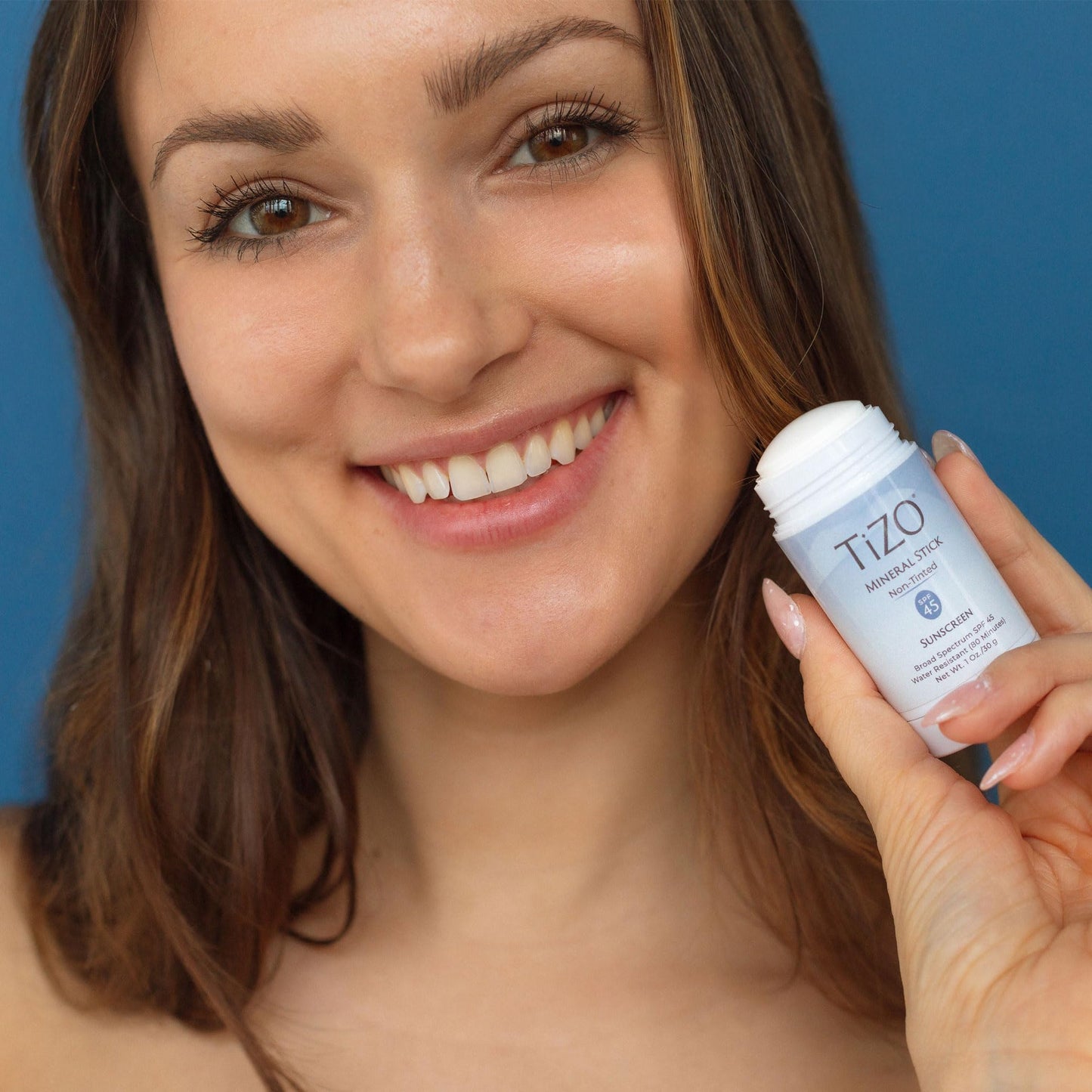 TiZO Mineral Stick SPF 45 | Non-Tinted | Water Resistant (80 minutes) | Broad Spectrum Sunscreen | UVA/UVB Protection | For all skin types | Easy