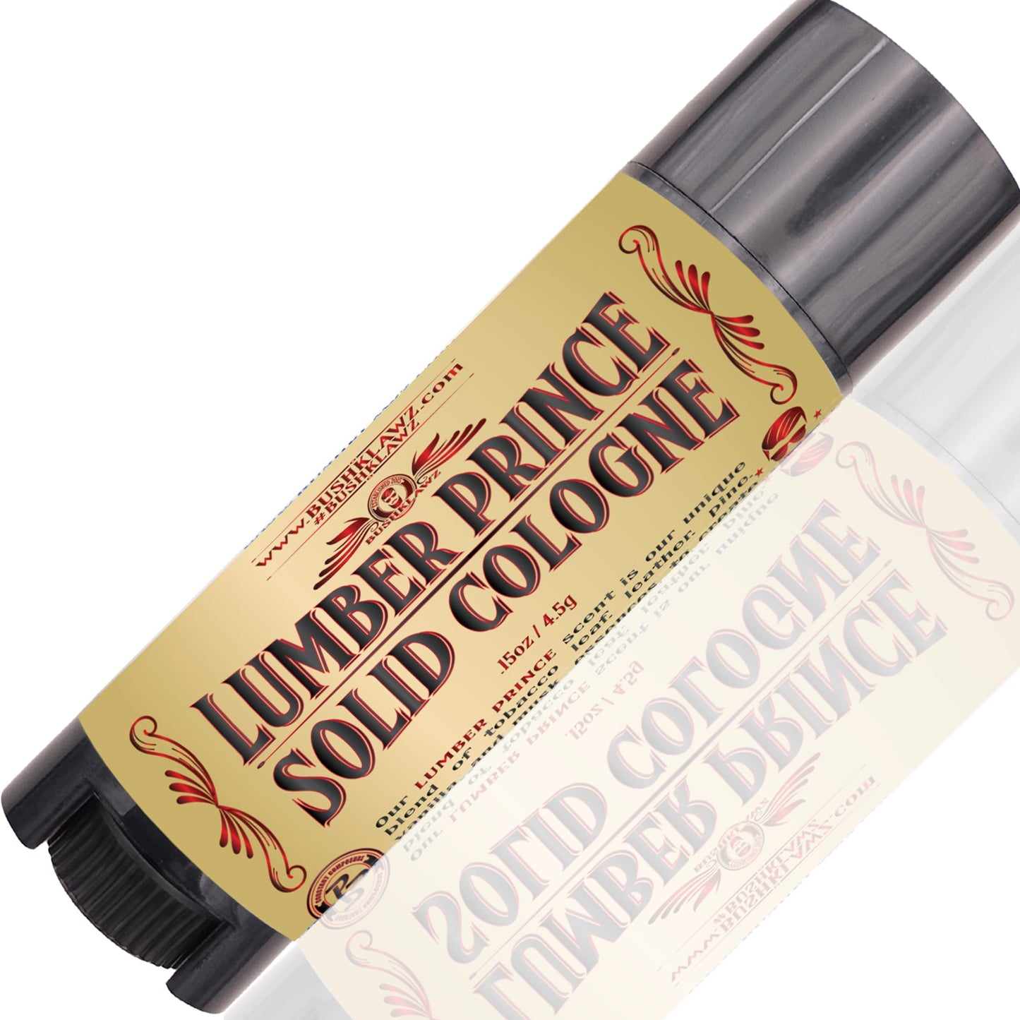 BushKlawz Solid Colognes Travel Variety Gift Set Sampler. Includes 1 chapstick size stick of each of our 4 famous scents. Best Gift Present for men