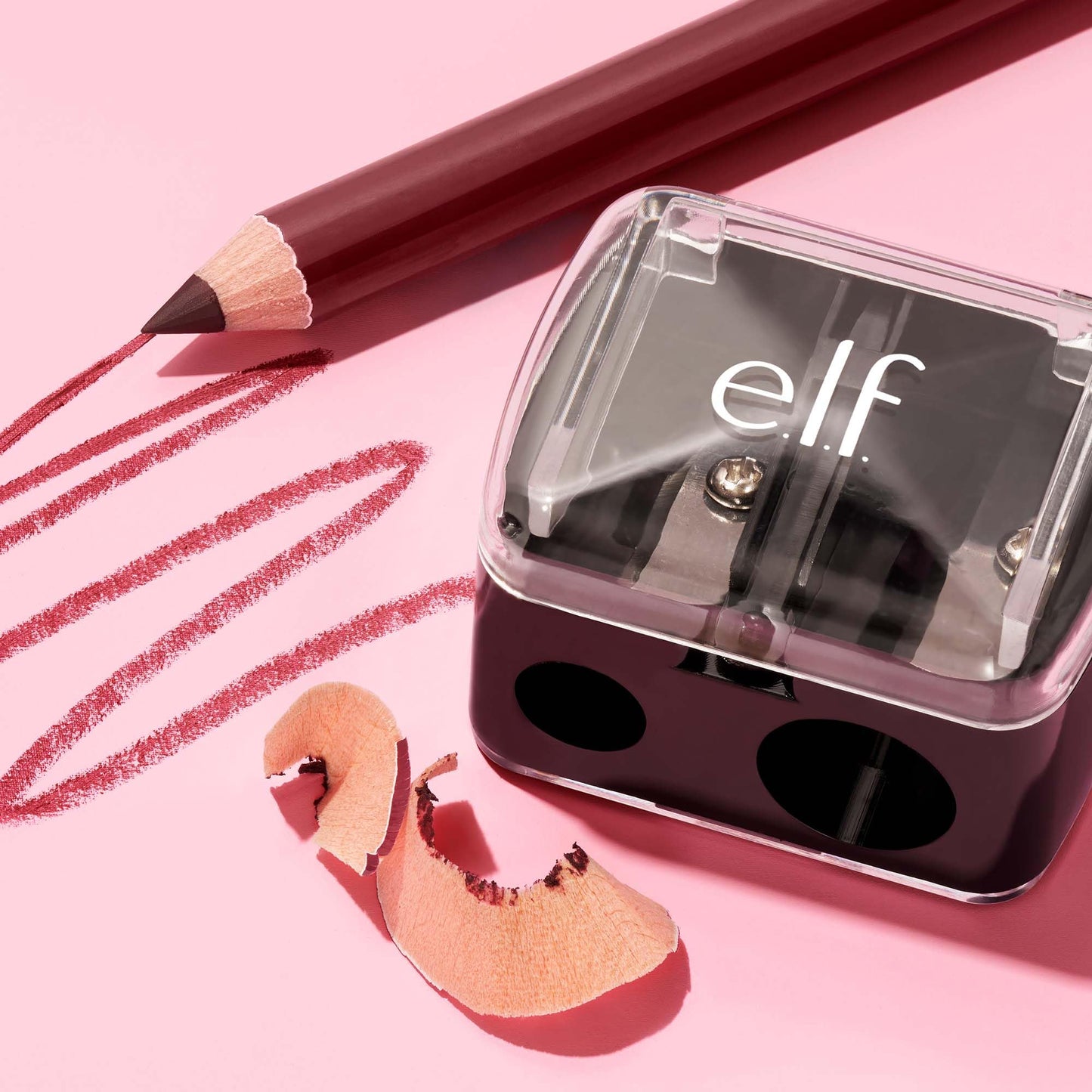 e.l.f., Dual-Pencil Sharpener, Convenient, Essential Tool, Sharpens, Easy To Clean, Travel-Friendly, Compact, Includes Bonus Small Sharpener Beauty and Personal Care e.l.f.