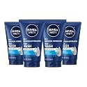 NIVEA MEN Maximum Hydration Face Lotion, Face Lotion with Broad Spectrum SPF 15 Sunscreen for Men, 4 Pack of 2.5 Fl Oz Tubes