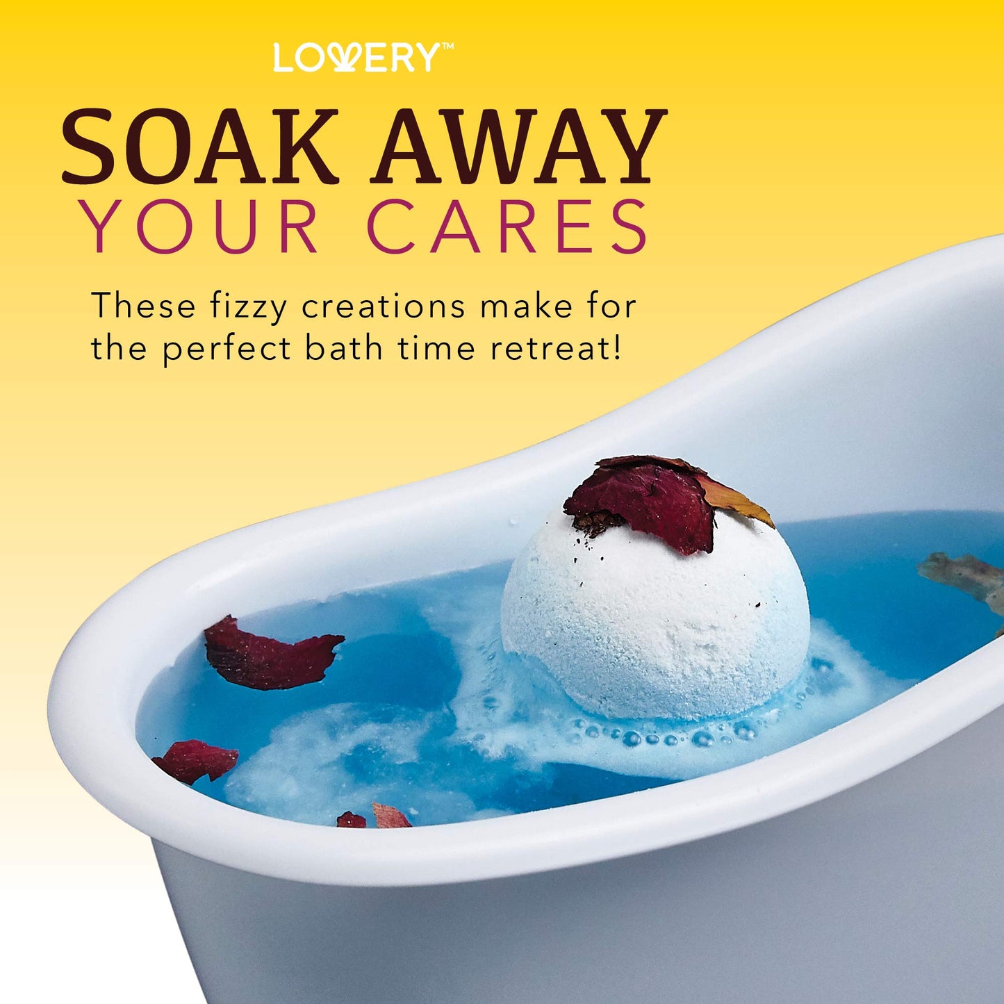 Bath Bomb Self Care Gifts for Women, White Elephant Gifts for Adults,10 Oversized Two Tone Bath Fizzies with Shea & Coco Butter Dry Flower Petals…