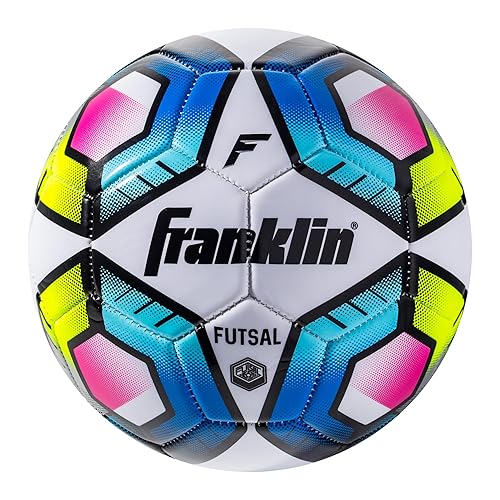 Franklin Sports Official Futsal Ball - Size White, 3