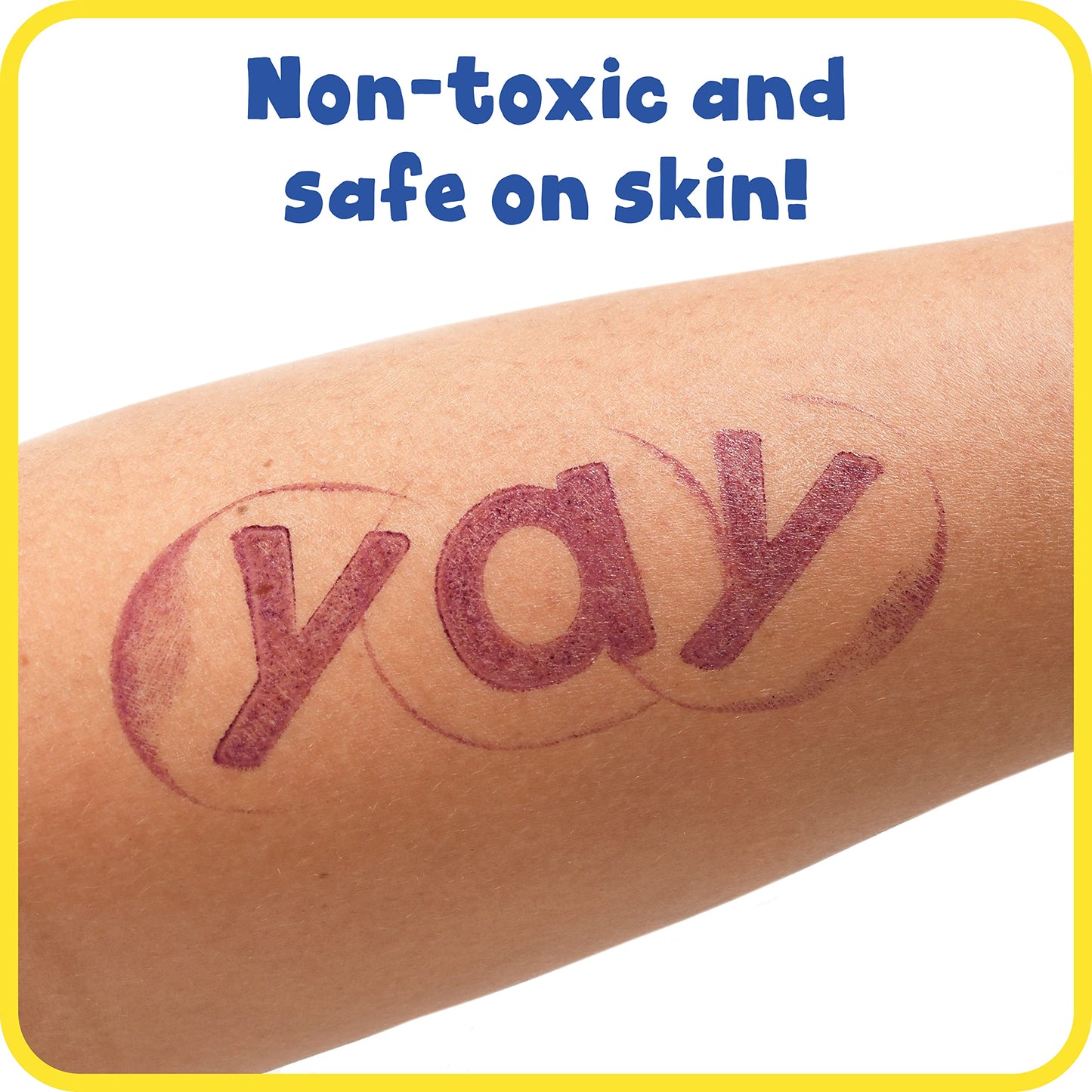 READY 2 LEARN Scented Stamp Pad | Grape | Purple | Non-Toxic | Fade Resistant | Fun Art Supplies for Kids