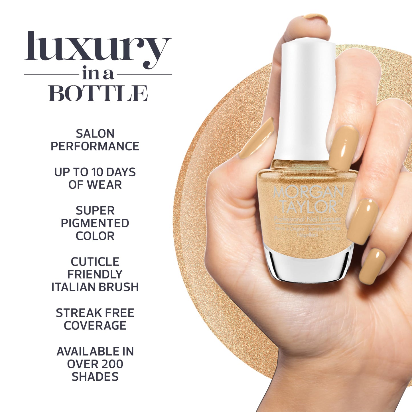 Morgan Taylor Fall Collection Living Our Life - 15ml Professional Lacquer, Vibrant, Chip-Resistant, Fast-Drying, Long-Lasting, High-Shine, Perfect Beauty & Personal Care Morgan Taylor