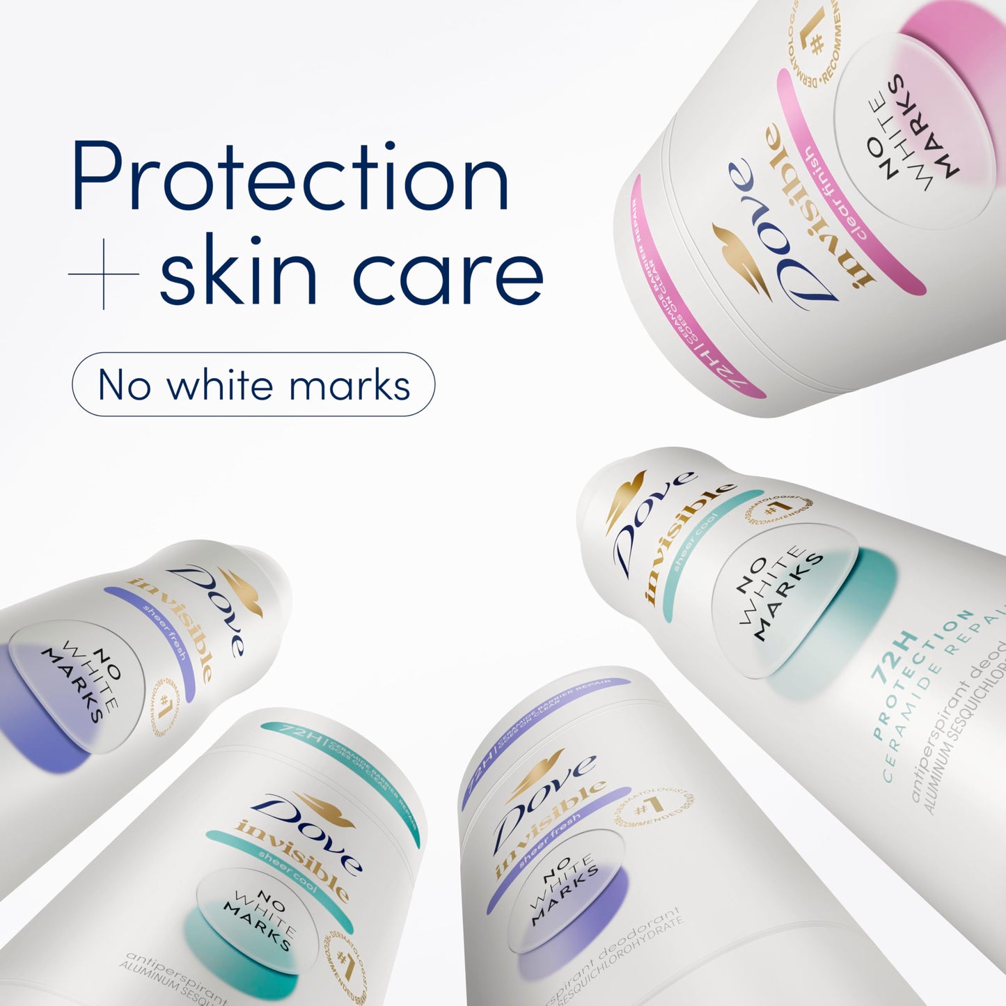 Dove Advanced Care Clear Finish Antiperspirant Dry Spray for Women, 72H Sweat & Odor Protection, Pro-Ceramide Technology, No White Marks, Alcohol Beauty and Personal Care Dove