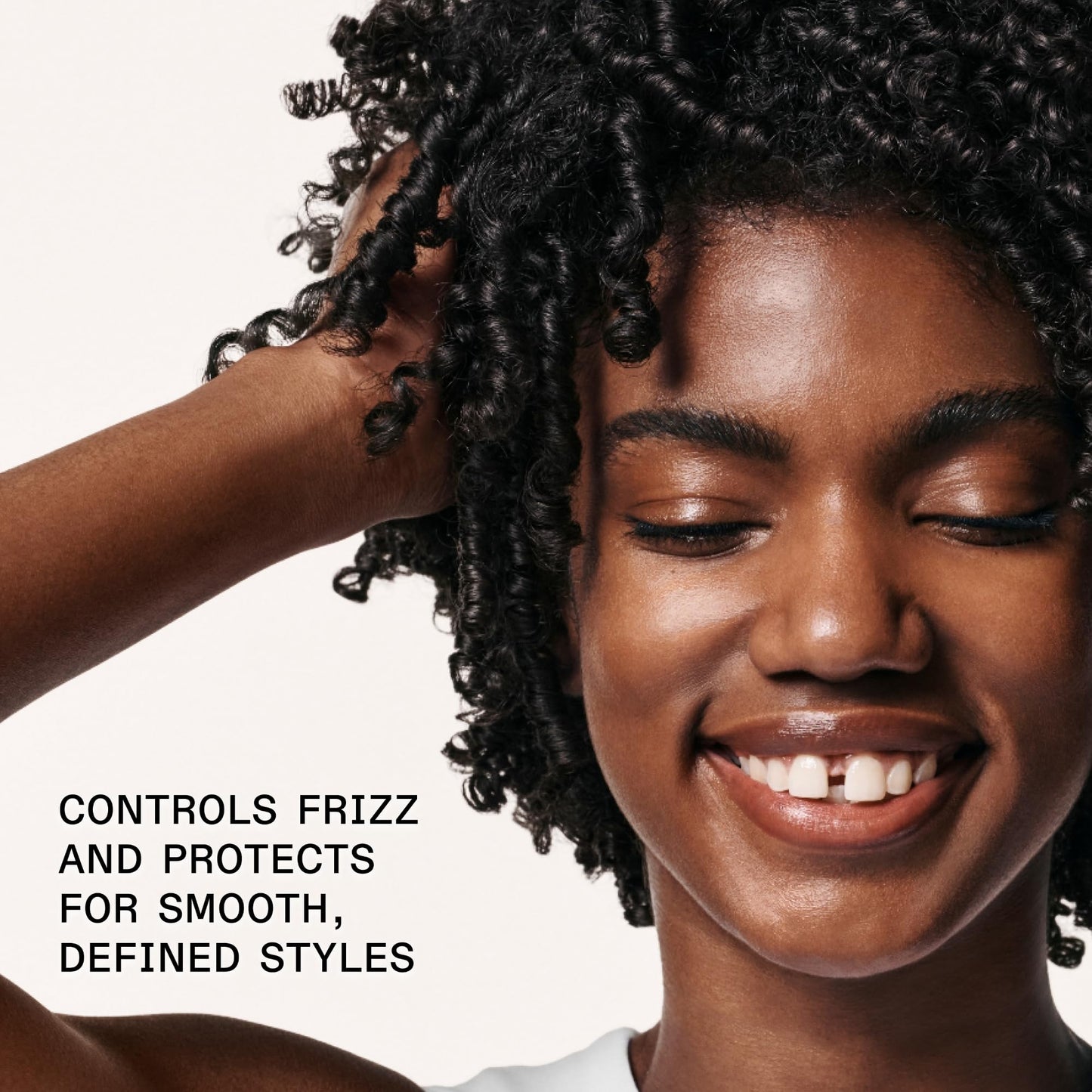 Olaplex Nº. 6 Bond Smoother: Leave-In Styling Treatment | Smooths, Conditions, & Strengthens | Frizz Control for Up to 72 Hours | For Coily, Curly