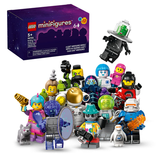 LEGO Minifigures Series 26 Space 6-Pack 66764, Collectible Sci-Fi Figures, Building Toy for Kids, Boys & Girls Ages 5+, Gift Idea