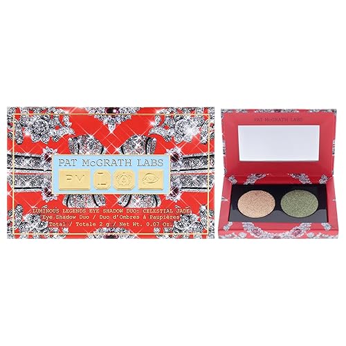 Pat Mcgrath Labs Luminous Legends Eye Shadow Duo - Celestial Jade for Women - 0.07 oz Eye Shadow