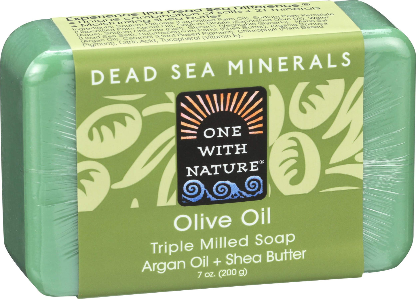 One With Nature, Soap Bar Olive Oil, 7 Ounce