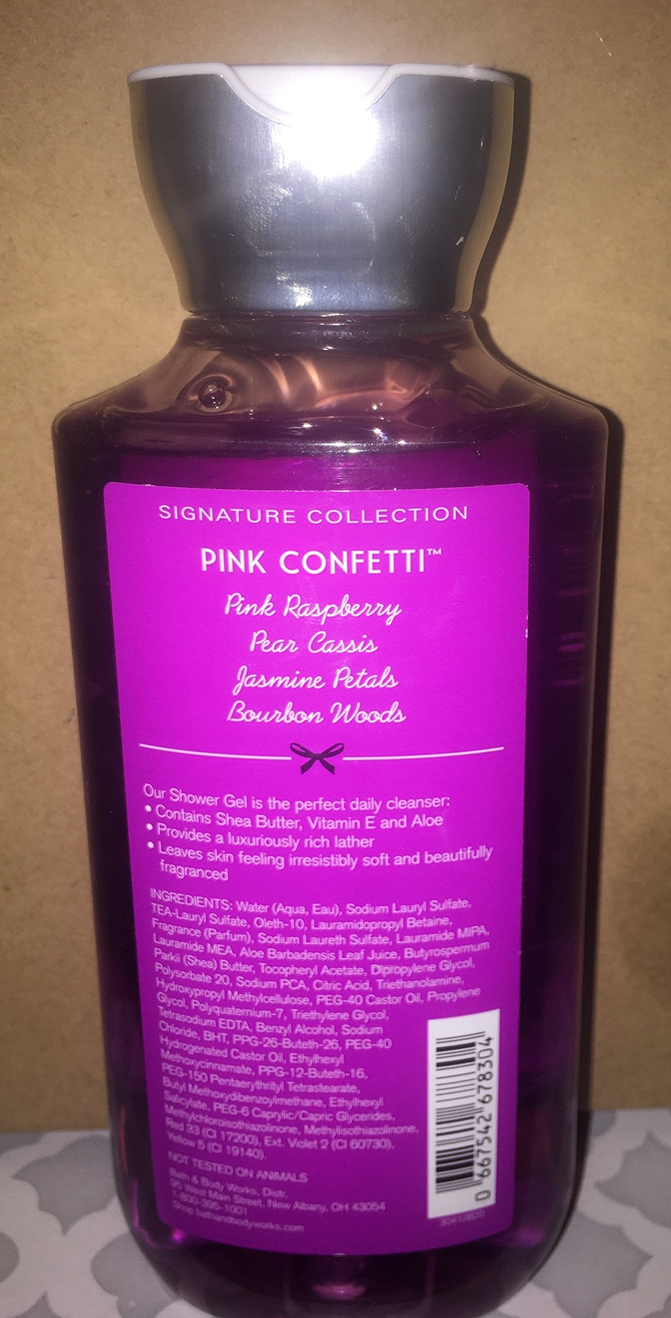 PINK CONFETTI Signature Collection Shower Gel Beauty & Personal Care Bath & Body Works