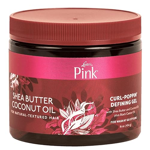 LUSTER'S Shea Butter Coconut Oil Gel Defining 16 Oz