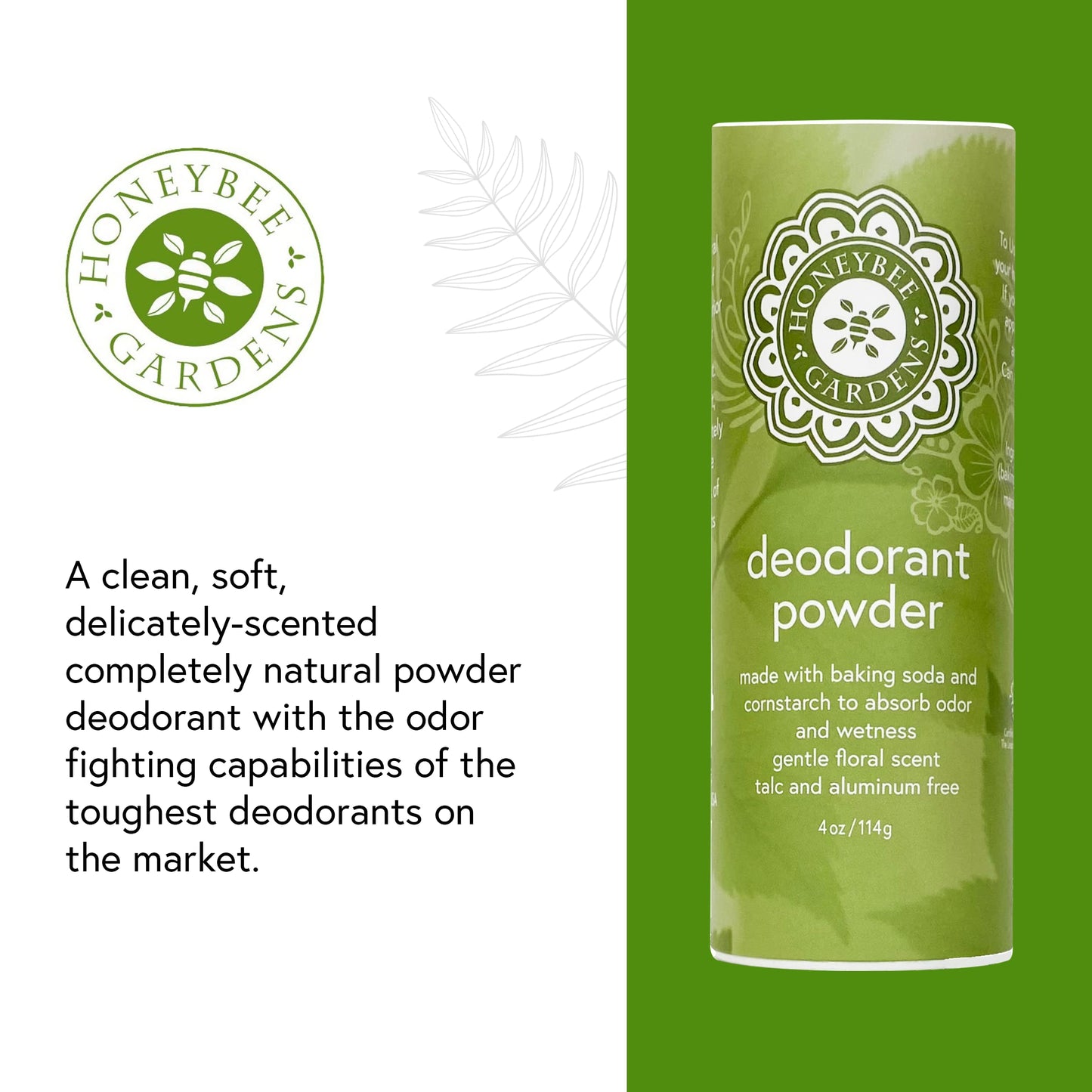 Honeybee Gardens Deodorant Powder for Women - Talc-Free & Aluminum-Free Body Powder with Baking Soda, Cornstarch & Arrowroot, Multi-Use Powder Beauty and Personal Care Honeybee Gardens
