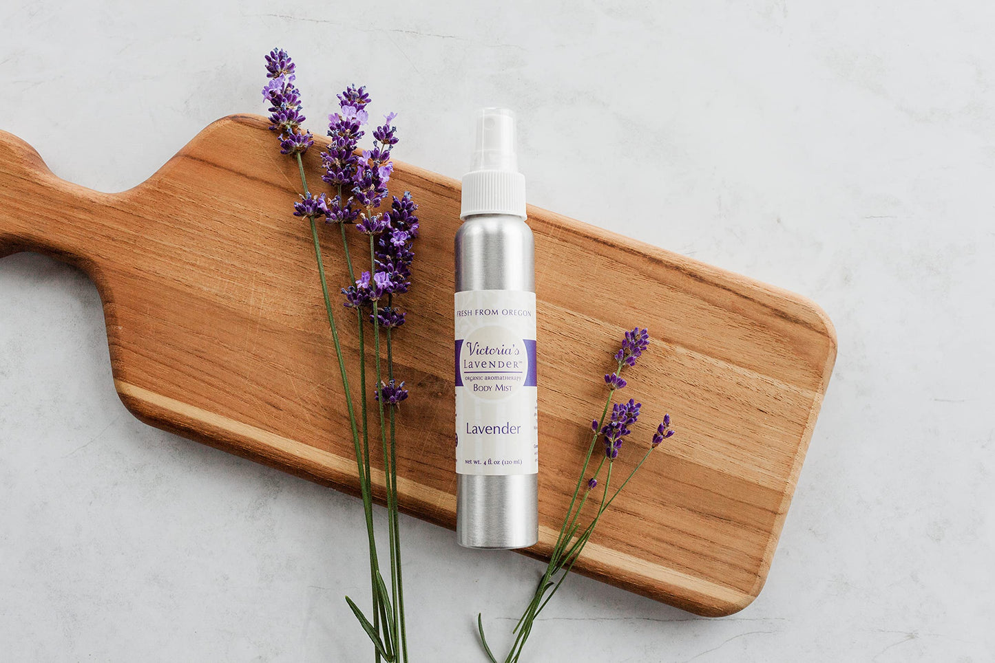 Victoria's Lavender Aromatherapy Body Mist Spray - After Sun Solar Recovery Spray with Aloe Vera plus Lavender Essential Oil - Hydrating, Moisturizing
