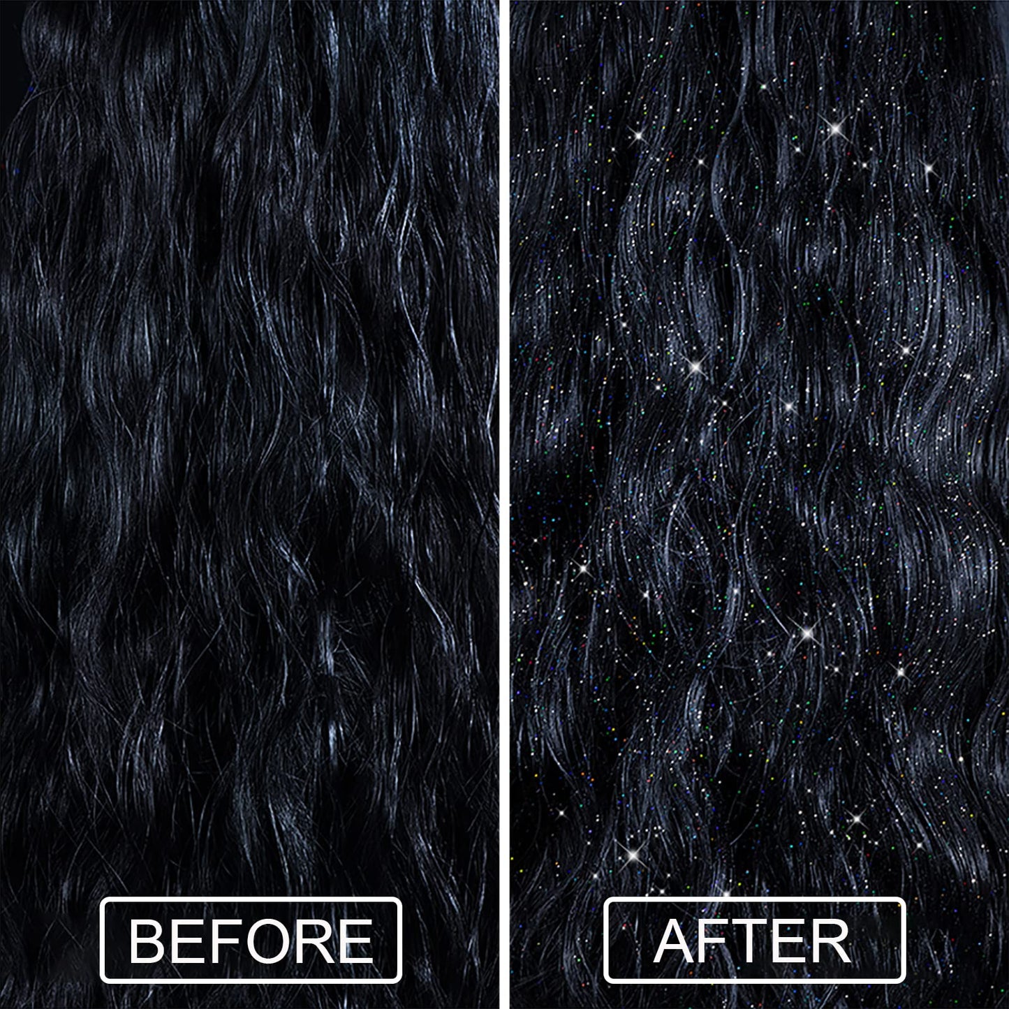 Lezero Body Glitter Spray, Temporary Shiny Hairspray for Face, Hair, Clothing, Long Lasting Quick-Drying Shimmer Mist for St. Patrick's Day, Music