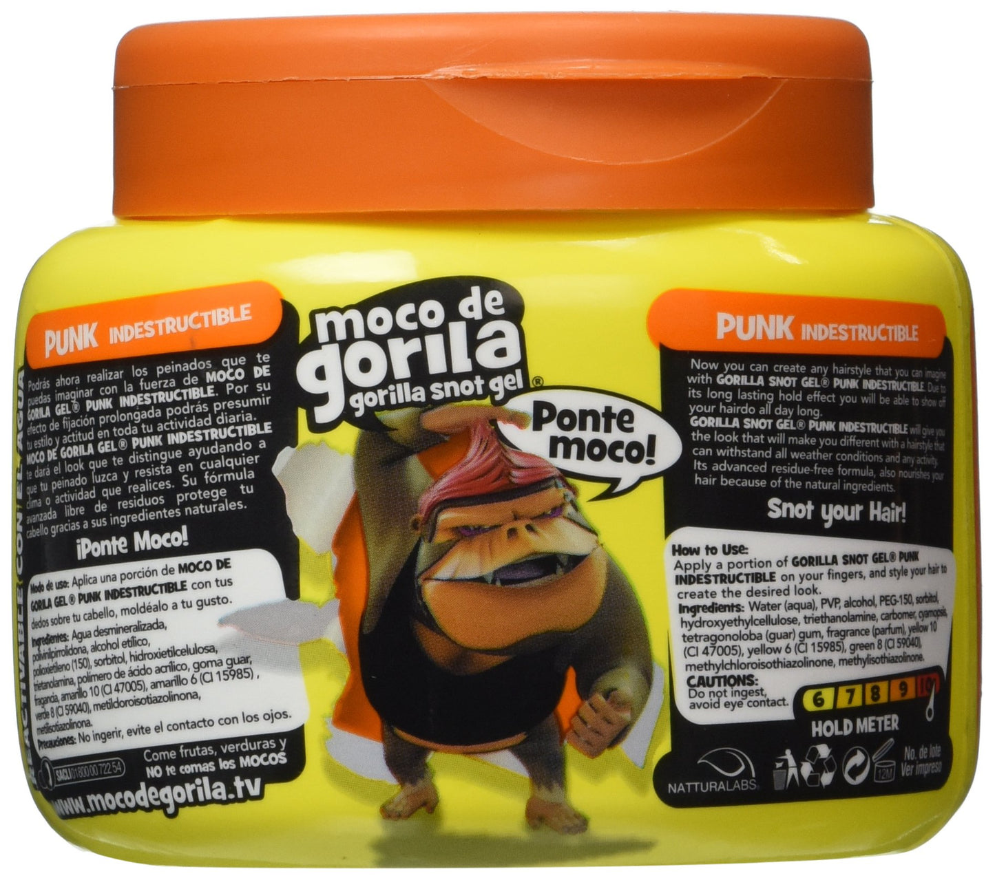 MOCO DE GORILA Punk Style Hair Gel, 9.52 oz (Pack of 9)