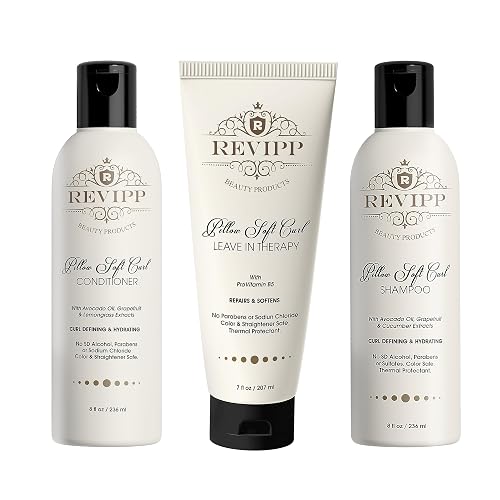 REVIPP Complete Hair Therapy Bundle: Shampoo, Conditioner & Leave-In Treatment - Restore, Strengthen, and Nourish Your Hair