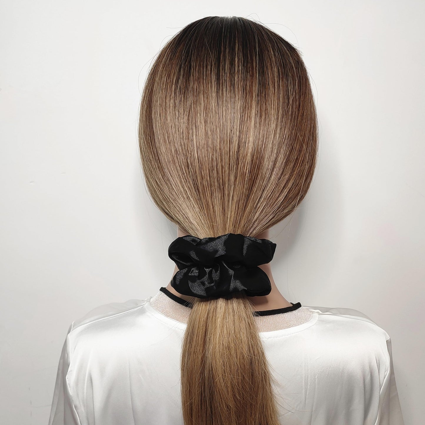 12 Pcs Satin Silk Scrunchies Soft Hair Ties Fashion Hair Bands Hair Bow Ropes Elastic Bracelets Ponytail Holders Hair Accessories for Women Girls (4.5 Beauty and Personal Care Sufermoe