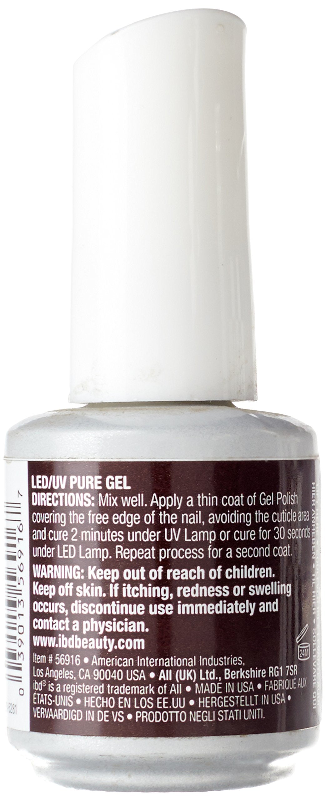 IBD Just Gel Soak Off Brown Nail Polish, Dare To Be Decadent Beauty & Personal Care IBD