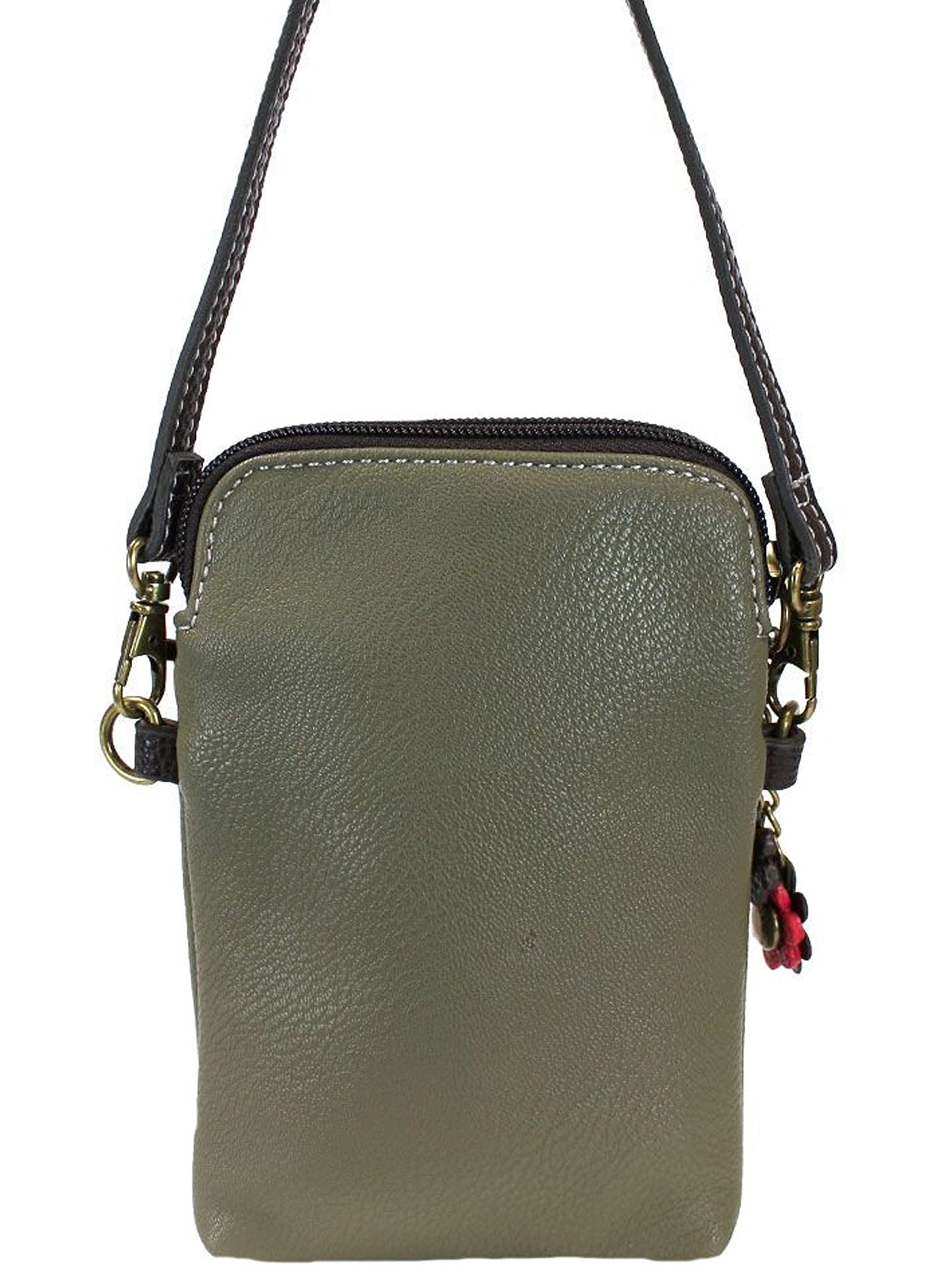 Chala Handbags Fox Cellphone Crossbody Handbag - Convertible Strap Fox Lovers