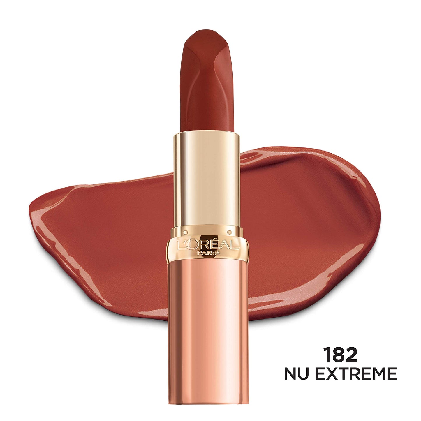 L'Oreal Paris Colour Riche Les Nus Lipstick, Nu Extreme, 0.13 Oz.