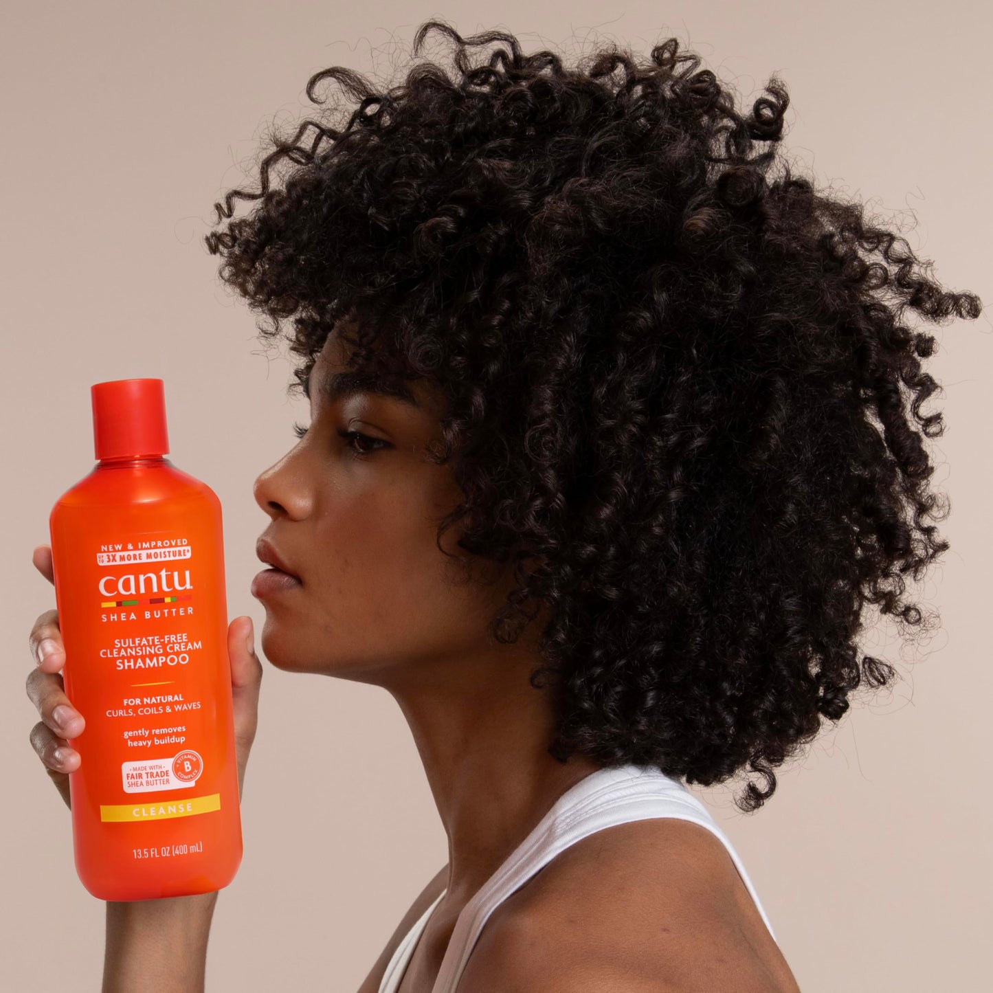 Cantu Sulfate-Free Cleansing Cream Shampoo with Shea Butter for Natural Hair, 13.5 oz Beauty and Personal Care Cantu
