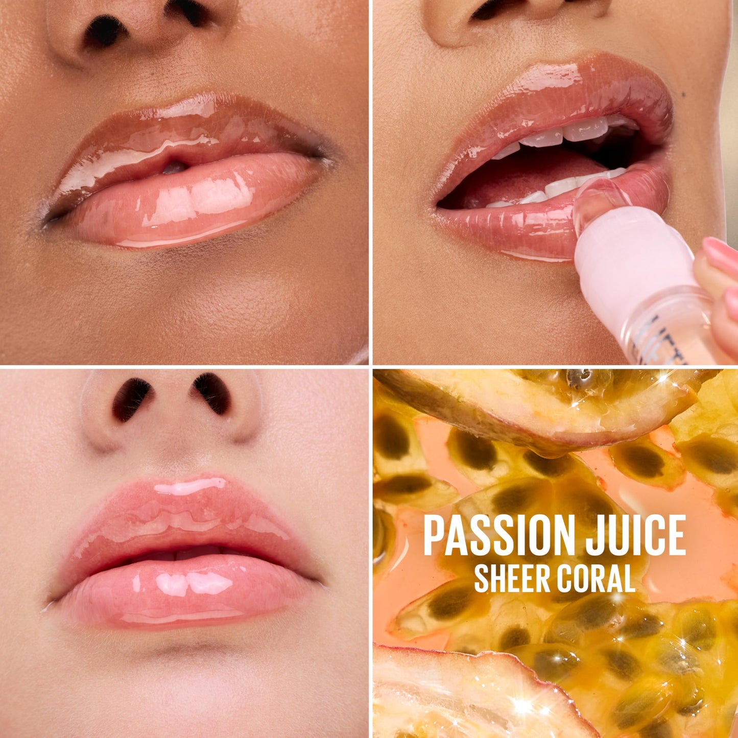 MAYBELLINE Lifter Oil-in-Gel Lip Gloss for Glassy, Bouncy Shine, Hydrating, Tinted Lip Balm and Moisturizer with Hyaluronic Acid and Passionfruit Oil,