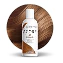 Adore Semi Permanent Hair Color (058 Cinnamon) | Vegan & Cruelty-Free Brown Hair Dye | No Ammonia, No Peroxide, No Alcohol | 4 Fl Oz (Pack of 1)