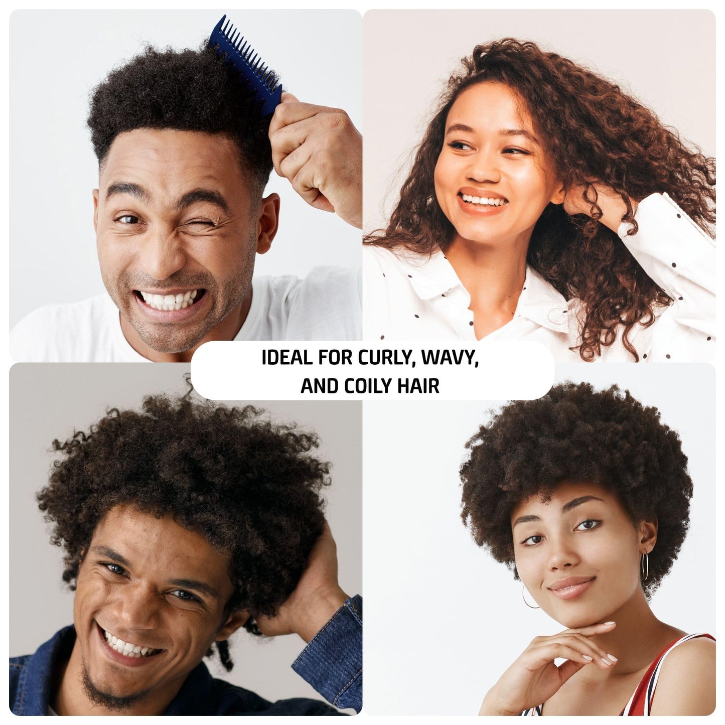 Level 3 Hydrating Curl Cream - With Coconut and Jojoba Oil for Coily and Curly Hair - Lock In Moisture and Shine