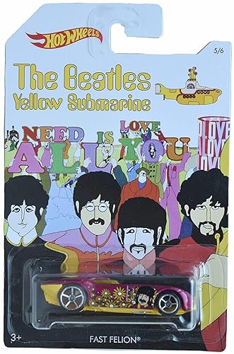 Hot Wheels Fast Felion, The Beatles Yellow Submarine 5/6