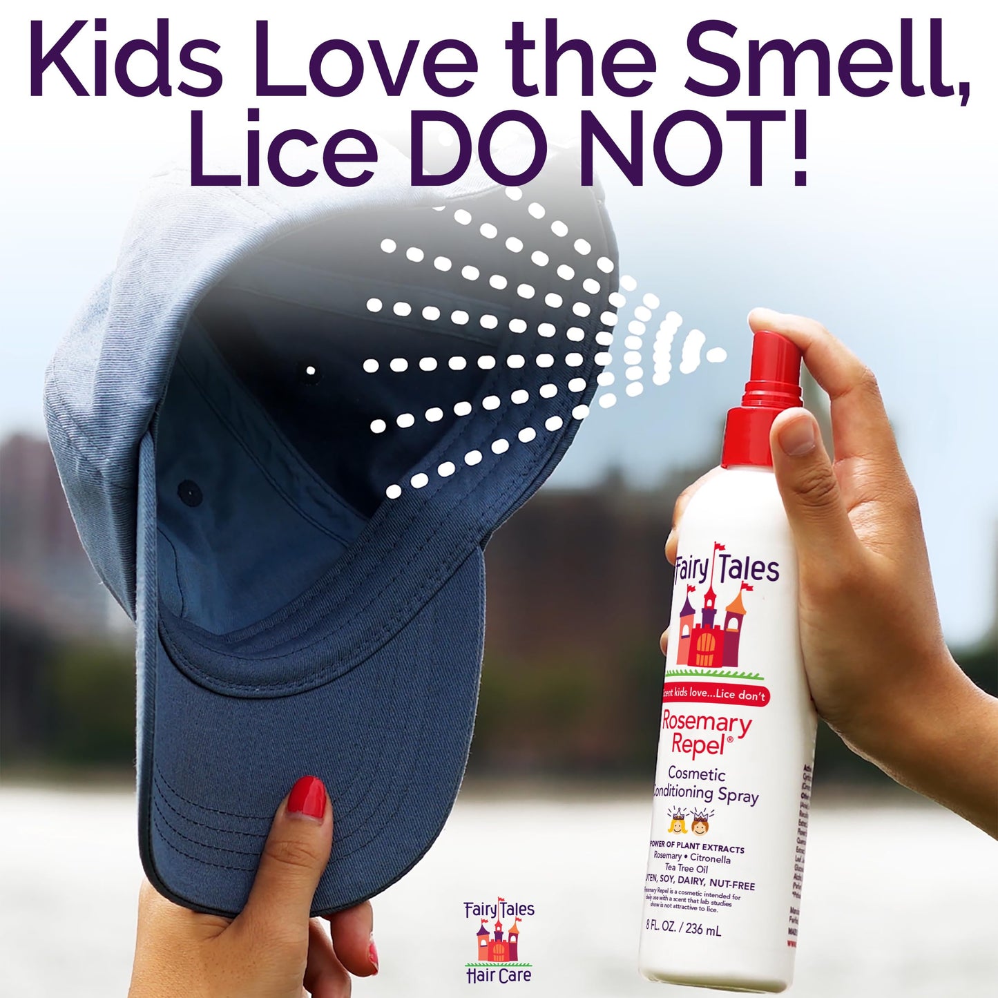 Fairy Tales Rosemary Repel Daily Kids Shampoo- Kids Like the Smell, Lice Do Not, 12 fl oz. (Pack of 1)