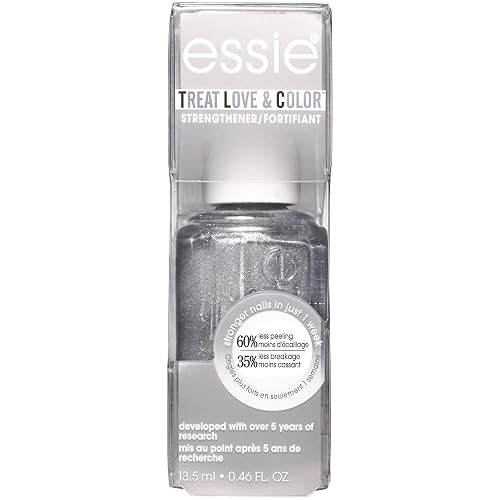 essie Treat Love & Color Nail Polish For Normal To Dry/Brittle Nails, Steel The Lead, 0.46 fl. oz. Beauty & Personal Care essie