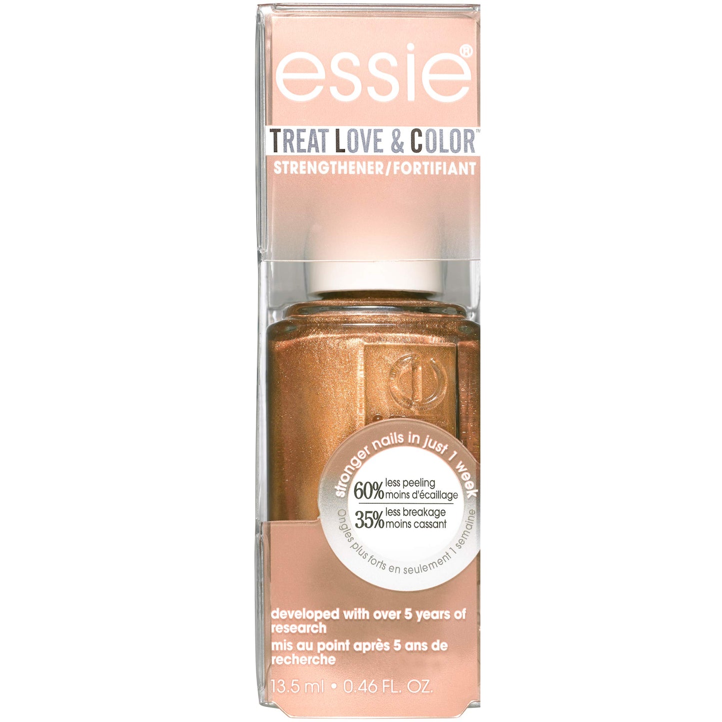 essie Treat Love & Color Nail Polish For Normal To Dry/Brittle Nails, Pep In Your Rep, 0.46 fl. oz. Beauty & Personal Care essie