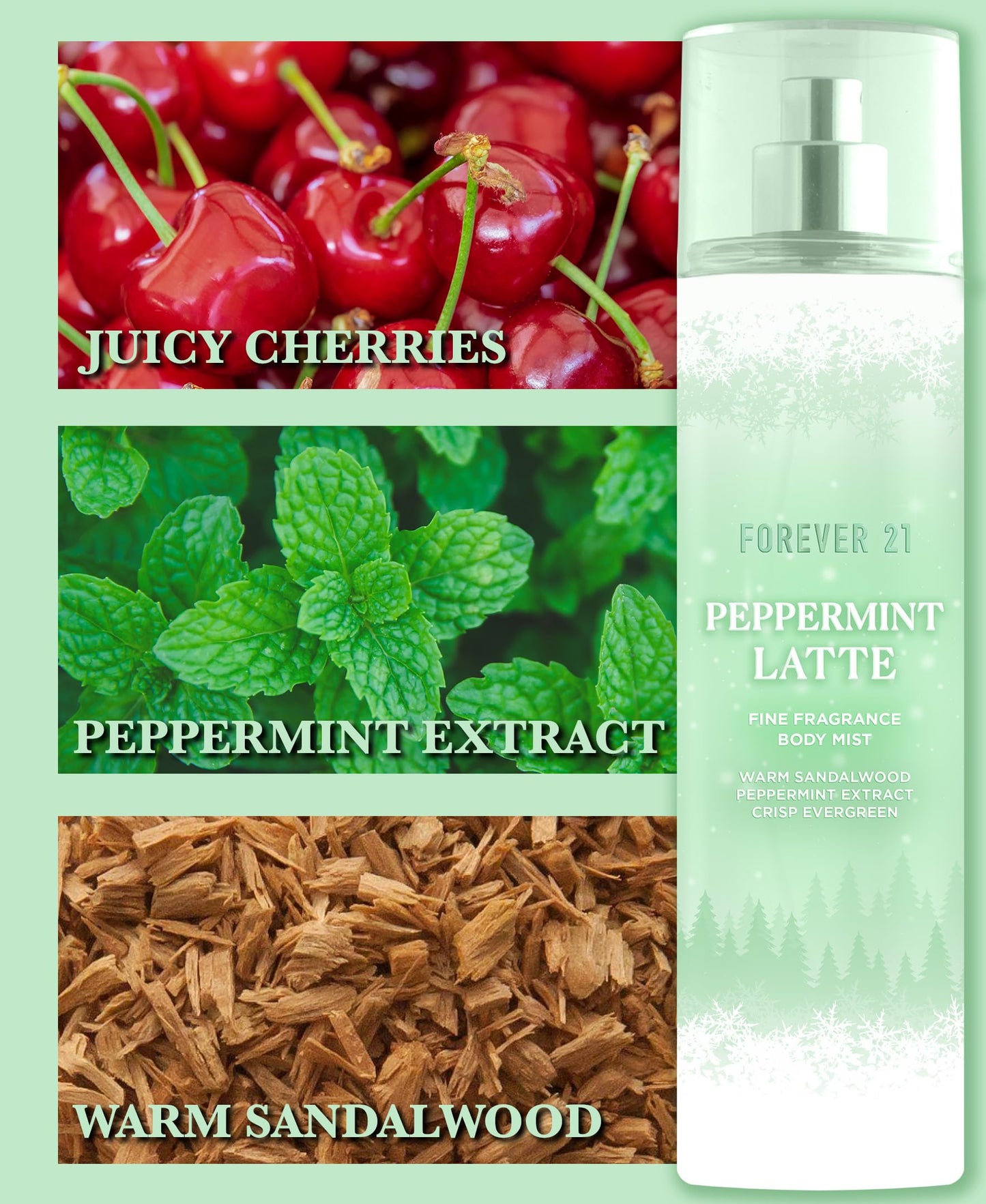 Peppermint Latte Body Mist, 8 fl. oz., by Forever 21