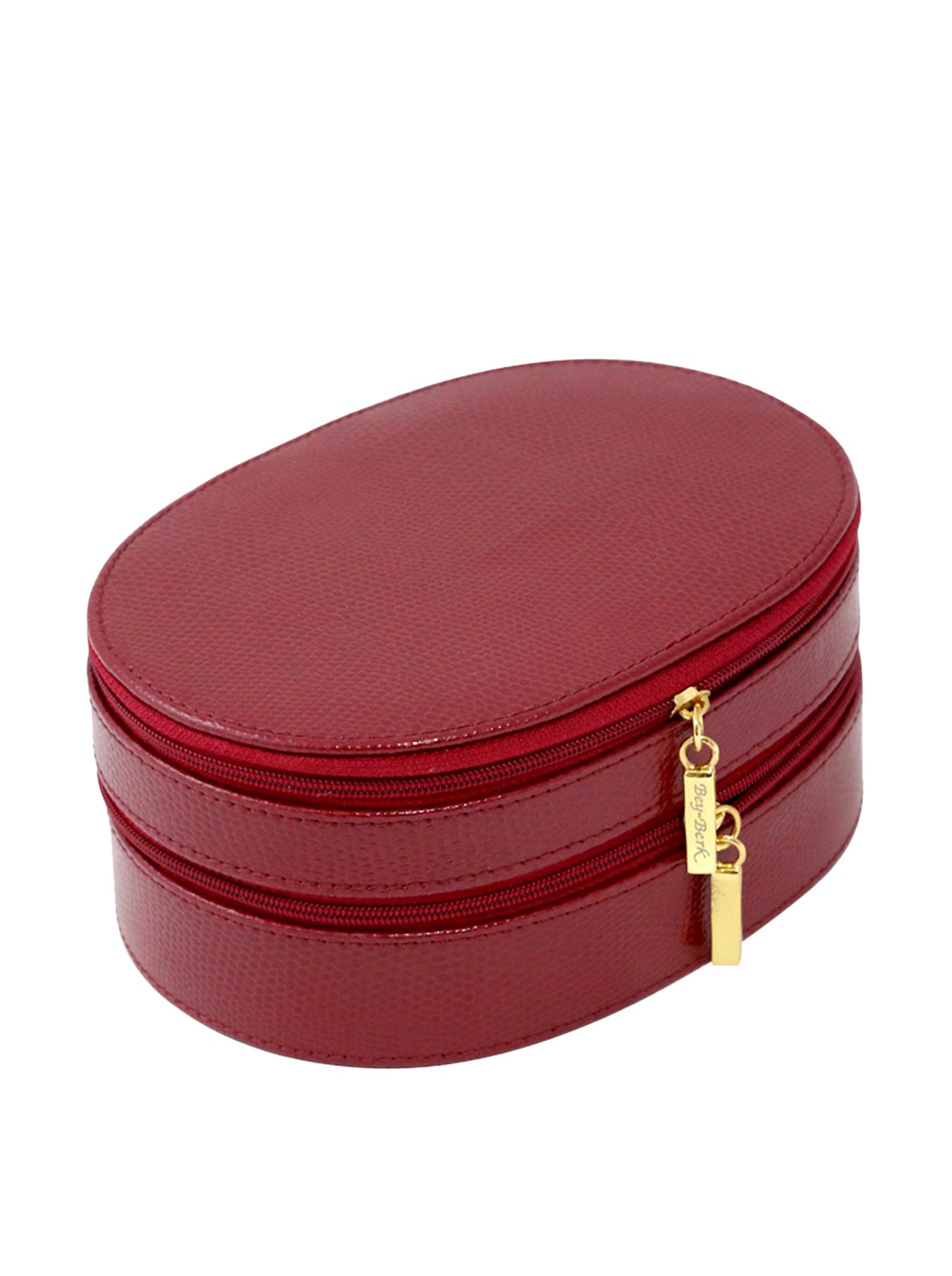 Lizard 2 Level Jewelry Box Color: Red