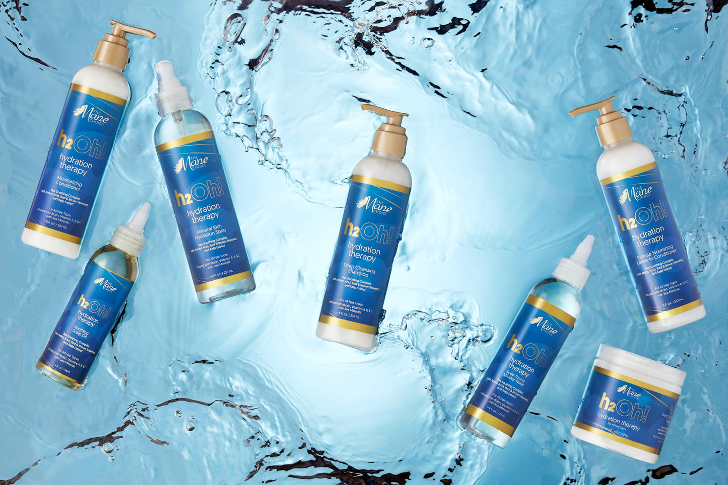 The Mane Choice H2Oh! Hydration Therapy Hydration Spray 8 Oz