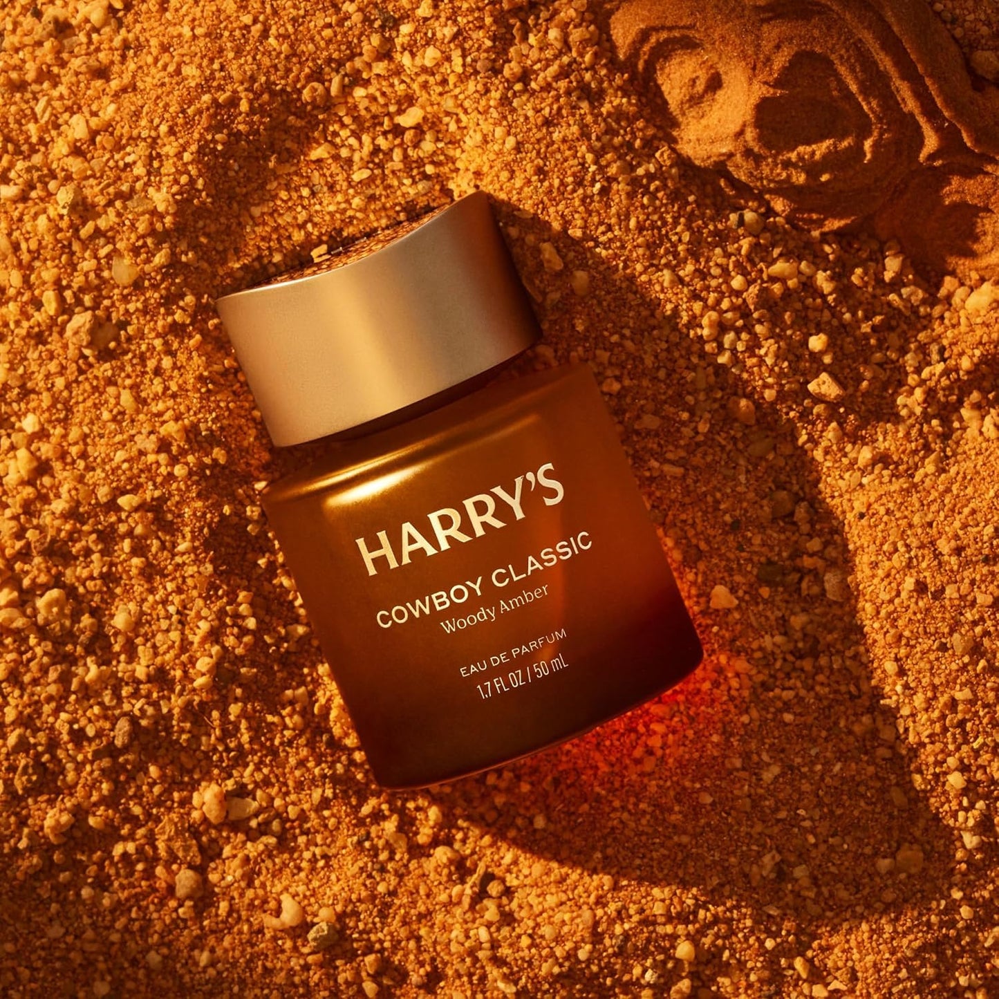 Harry's Cowboy Classic Men's Cologne - Woody Amber Scent - 1.7 fl oz - Notes of Bergamot, Cedarwood & Musk - Long-Lasting Eau de Parfum Men's